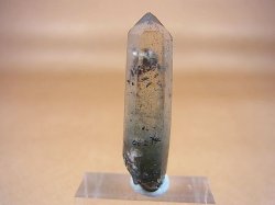 画像1: ノルウェー産水晶ポイント（アクチノライト/ヘマタイト入り） 3.8g