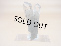 画像1: ノルウェー産水晶ポイント（アクチノライト/ヘマタイト入り/連晶） 3.4g