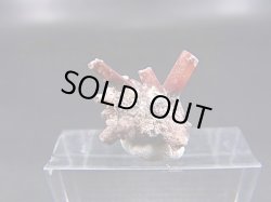 画像2: メキシコ産レッドトパーズ原石（群晶） 1.5g