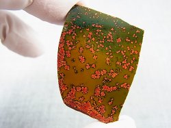 画像1: 飯盛ラボストーン（IL-stone）「レアカラー：ブラッドストーン（紅葉石）」ガラス原石 65.8カラット