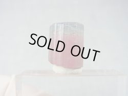 画像1: アフガニスタン産バイカラートルマリン柱状結晶（ピンク/ブルーグリーン） 13.3カラット