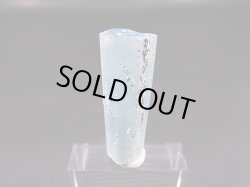 画像2: ベトナム産連晶結束型アクアマリン原石（ブラックトルマリン付き） 3.9g