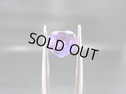 画像1: ベトナムLuc Yen産シルキーサファイア・ルース（バイカラー/ハート） 0.9カラット