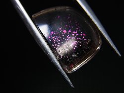 画像1: ピンクファイヤー（ティンカーベル）クオーツ研磨タンブル 10.0カラット