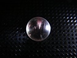 画像2: マダガスカル産ピンクエンジェルラダー水晶丸玉 9mm