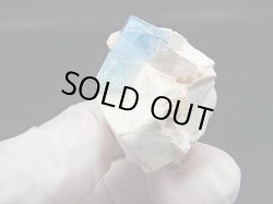 画像2: ベトナム・タインホア産アクアマリン/水晶付き長石 22.5g