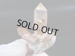 画像2: スウェーデン産ヘマタイト（タンジェリン）水晶ポイント（連晶） 16.2g