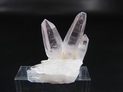 画像1: 福島県南会津郡舘岩産紫水晶(アメジスト)ポイント（連晶） 3.7g