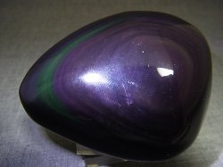 画像2: メキシコ産レインボーオブシディアン研磨タンブル 224.0g