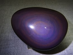 画像2: メキシコ産レインボーオブシディアン研磨タンブル 152.4g