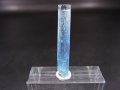ジェムグレード宝石需要品質：ベトナム産アクアマリン柱状結晶原石 4.3カラット