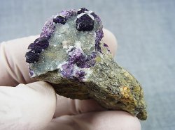 画像1: ノルウェー産ブラックフローライト原石 34.0g