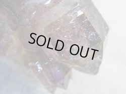 画像1: ジンバブエ産ピンクファイヤー入りシャンガーンアメジスト原石（エレスチャル/セプター/ＤＴ/連勝） 20.6g