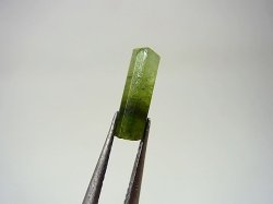 画像1: ベトナムMinh Tien産多色トルマリン（グリーン/カラーレス）結晶原石 1.1カラット