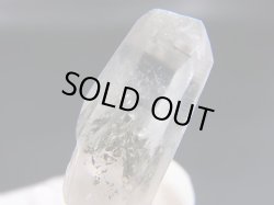 画像2: 山梨県水晶峠産アルセノパイライト入り水晶ポイント 4.9g