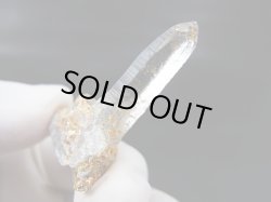 画像1: ガネーシュヒマール・ラパ産ウォータークリア水晶ポイント 7.9g