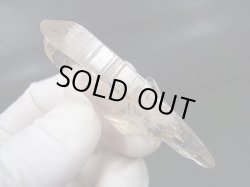 画像1: ガネーシュヒマール・ラパ産ウォータークリア水晶ポイント（ファーデン/ＤＴ） 21.9g