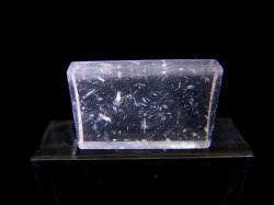 画像2: マダガスカル産ジラソルクオーツ研磨原石（針状ルチル/中空インクルージョン） 2.4g