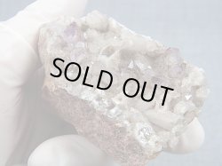 画像1: ノルウェー・ホルメストランド産アメジスト原石（群晶） 133.7g