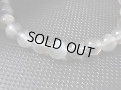 画像2: タンザニア産シルバーシラームーンストーン粒売りビーズ 7mm平均