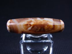 画像2: 「天地」（ドラゴンライン入り）現代天珠 直径約11.5×39mm