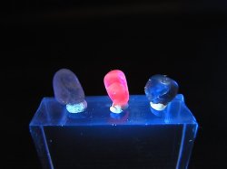 画像2: ベトナムLuc Yen産サファイア＆スピネル原石（川流れ自然研磨） 3点セット トータル 3.8カラット