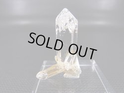 画像1: インド・マニハール産ウォータークリア水晶（貫入り/ゴールドルチル入り） 3.0g