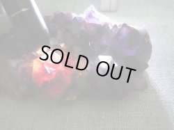 画像1: コンゴ産カラーシフト/ディープカラーアメジストクラスター 248.4g