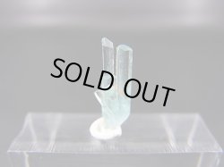 画像2: ジェムグレード宝石需要品質：ベトナム産アクアマリン柱状結晶原石（連晶） 1.1カラット