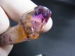 画像2: タンザニア・モンドヴィレッジ産エレスチャルアメジスト原石（セプター） 8.2g