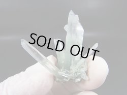 画像1: インド・マニハール産クリア水晶（連晶/クローライト入り） 8.5g