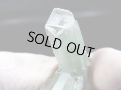 画像2: インド・マニハール産クリア水晶（連晶/貫入り/クローライト入り） 12.3g