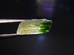 画像2: ベトナムMinh Tien産グリーントルマリン（バイカラー）結晶原石 2.4カラット