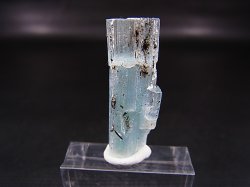 画像1: ベトナム産連晶結束型アクアマリン原石（ブラックトルマリン付き） 3.1g