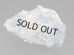 画像1: 福建省産ブルーグリーンフローライト原石 130.5g