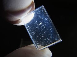 画像2: マダガスカル産ジラソルクオーツ研磨原石（針状ルチル/中空インクルージョン） 2.4g