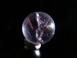 マダガスカル産ピンクエンジェルラダー水晶丸玉 13.5mm