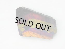 画像2: フィンランド・ユレマー産スペクトロライト（パープルヴィオラミックス）研磨スライス 5.8g