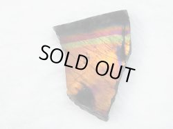 画像2: フィンランド・ユレマー産スペクトロライト（パープルヴィオラミックス）研磨スライス 4.3g