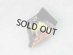 画像1: フィンランド・ユレマー産スペクトロライト（パープルヴィオラミックス）研磨スライス 1.6g