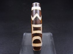 画像2: 「虎牙天地」現代天珠 直径約11.5×49.5mm