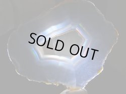 画像1: ブラジル産イリスアゲートスライス 7.4g