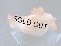 画像1: スウェーデン産ヘマタイト（タンジェリン）水晶クラスター 21.2g