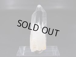 画像1: 山梨県乙女鉱山産ウォータークリア水晶ポイント 4.1g