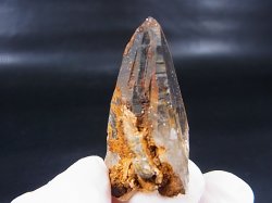 画像1: ガネーシュヒマール・ラパ産ゴールデンヒーラー水晶ポイント（テッシンハビット型） 16.1g