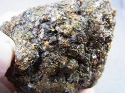 画像2: 栃木県野州鉱山産キャルコパイライト原石 295.7g