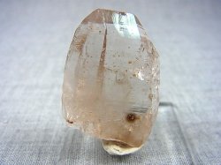 画像1: 山梨県水晶峠産クリア水晶ポイント（タビー型/ホットスポット付き） 14.6g