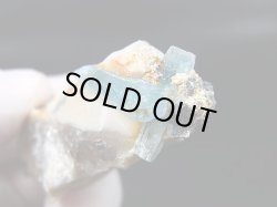 画像2: ベトナム・タインホア産アクアマリン付きスモーキー水晶 35.0g