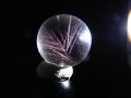 マダガスカル産ピンクエンジェルラダー水晶丸玉 14.5mm