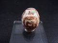 ヴィンテージ：「雪域天珠：老緑色宝瓶」西蔵（チベット）天珠 直径約18.5×22mm